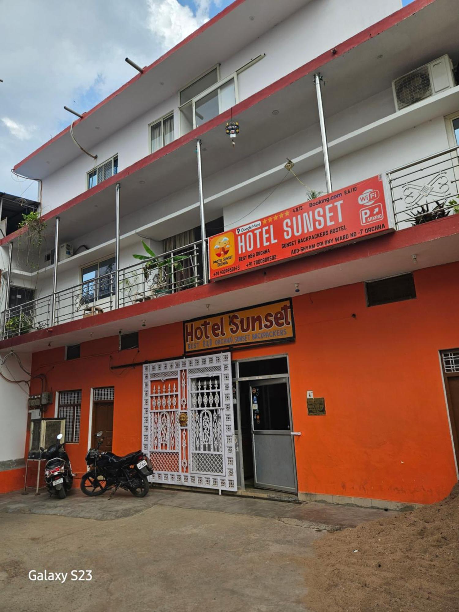 Hotel Sunset Orchha Bagian luar foto